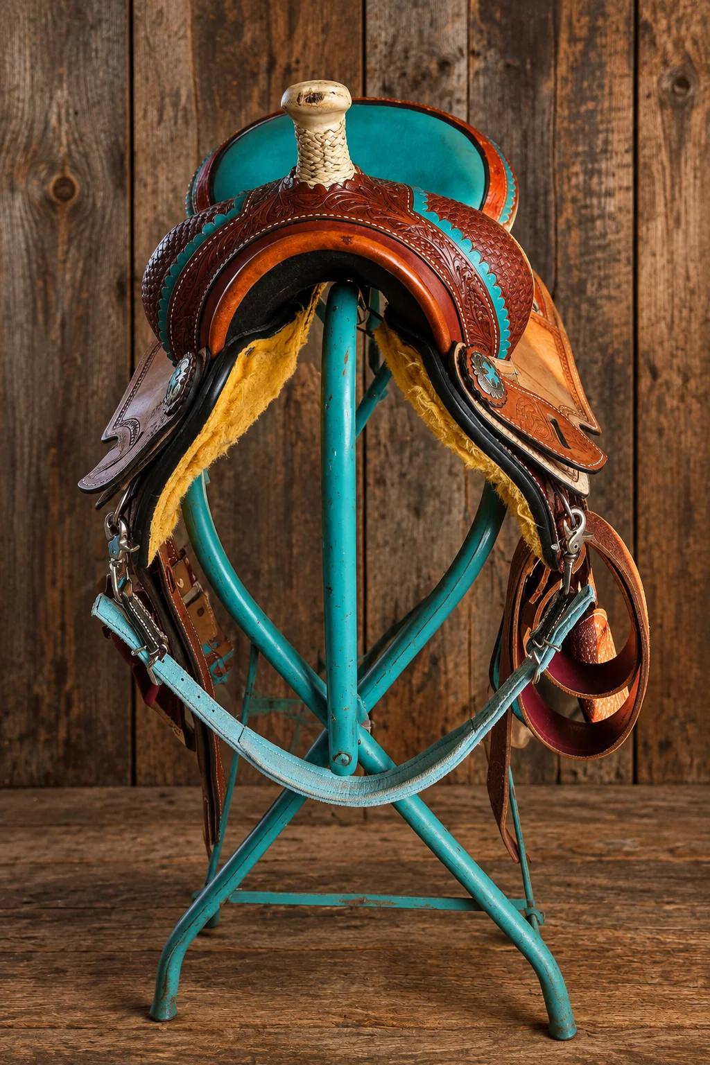 Double J Barrel Saddle | 13" | 6.25" Tree Size