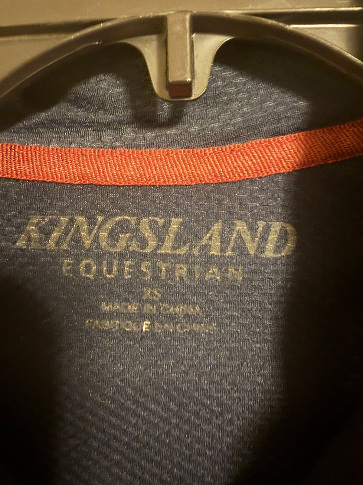 KINGSLAND winter quarter zip XS