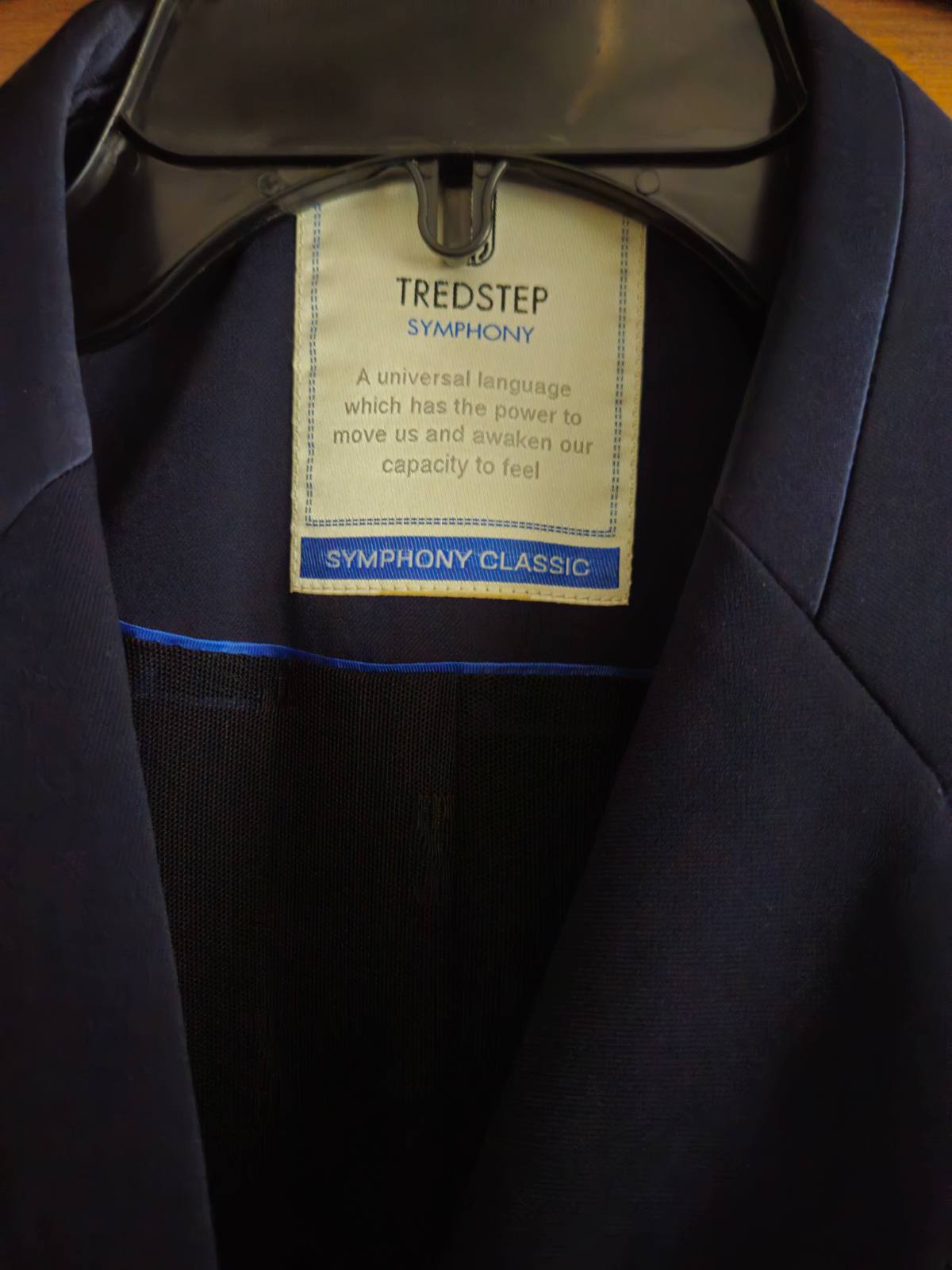 Tredstep Symphony Classic Navy Womens 8R Show Jacket