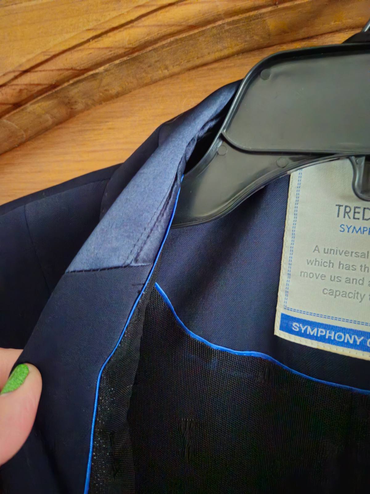 Tredstep Symphony Classic Navy Womens 8R Show Jacket