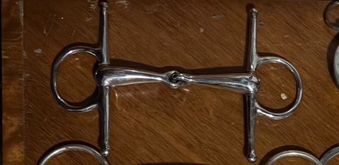 Korsteel Full Cheek snaffle fat mouth 5.5in