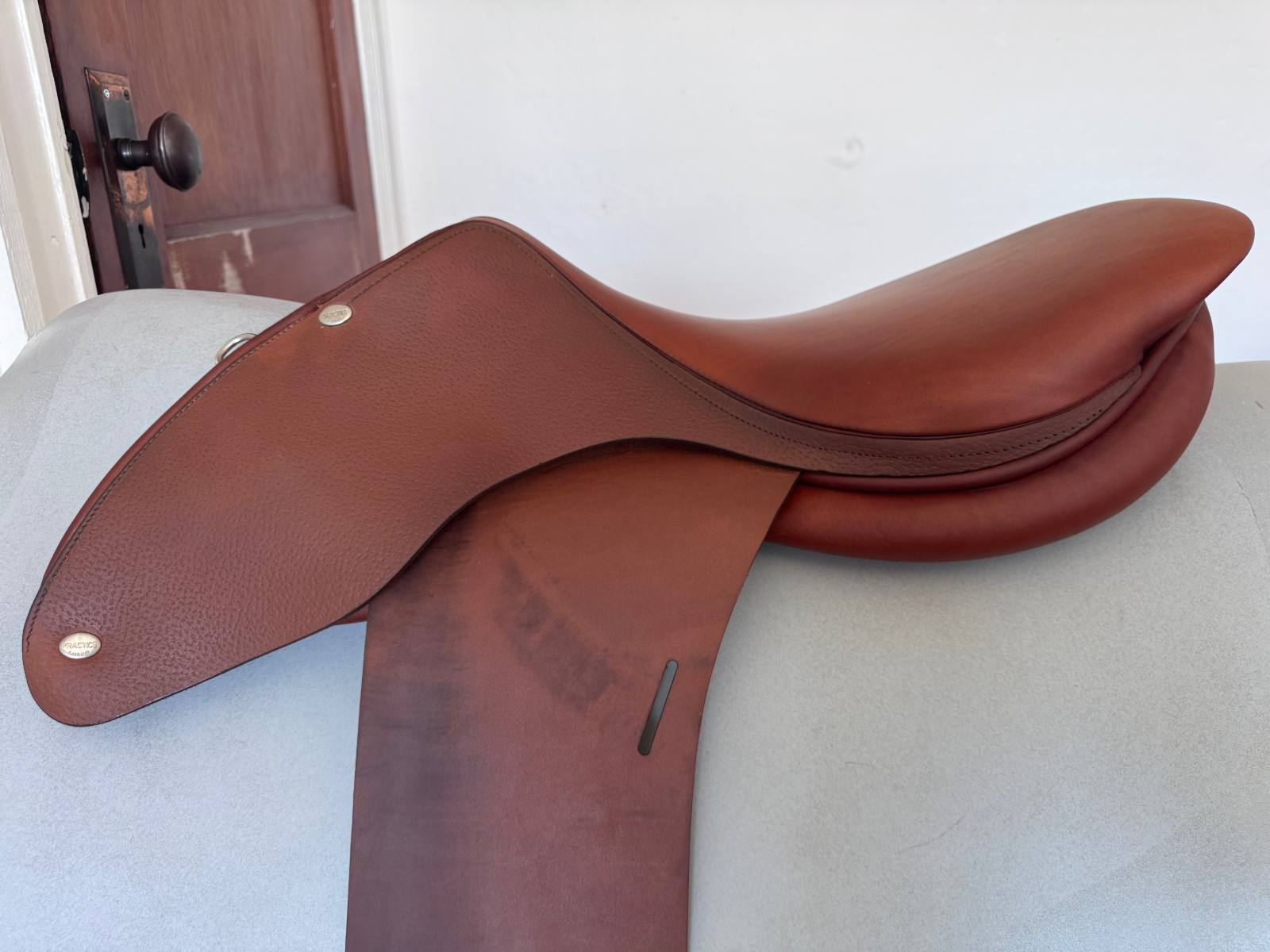17.5" Butet Practice Saddle - 2022 - P Flat Seat - MINT and ULTRA RARE!
