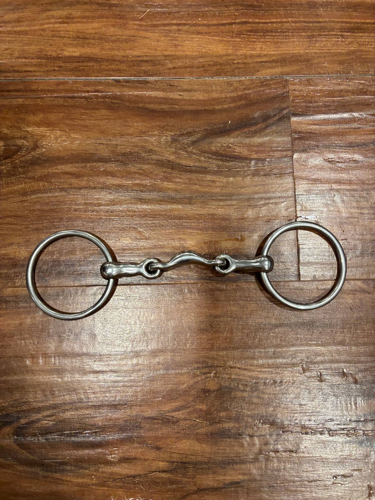 O-Ring Eggbutt Snaffle with Half Moon