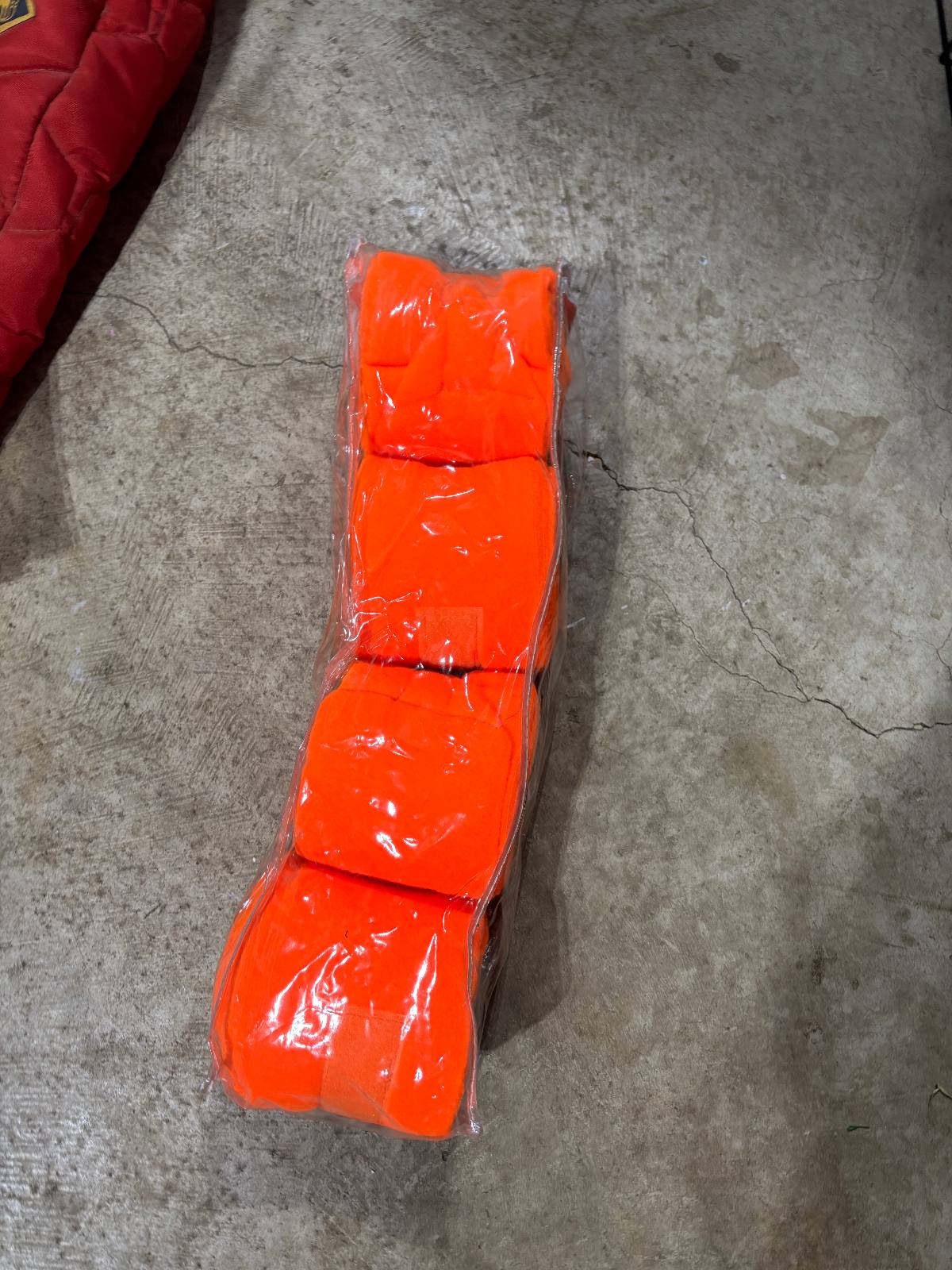 Bright Orange Polo Wraps - New in the Bag