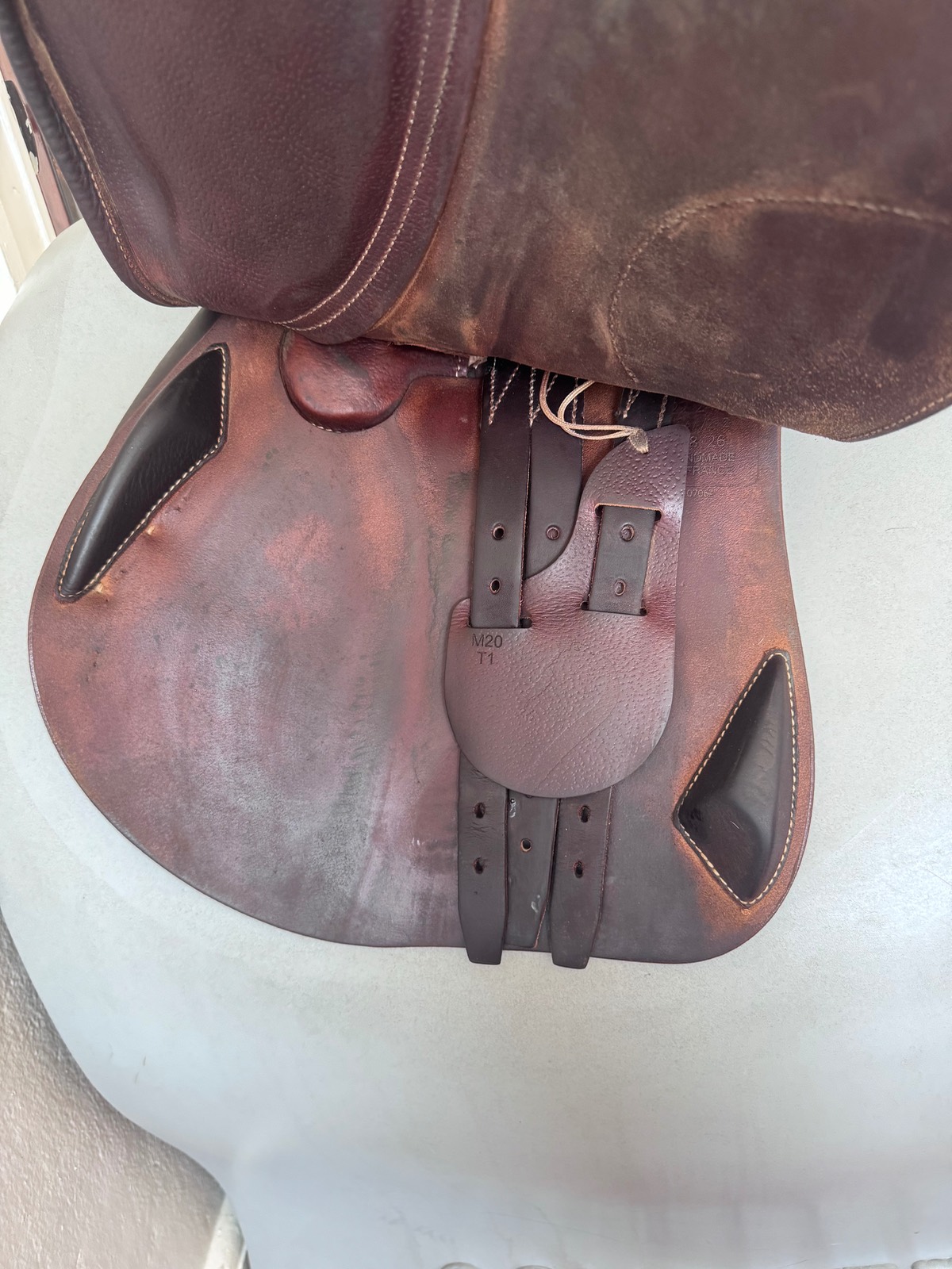 18" Antares Evolution Saddle - 2022 - 3AA - Grain / Buffalo - Excellent!