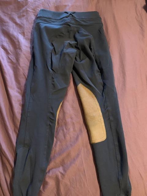 DOVER SADDLERY Breeches , blue. Good Condition, Size 24