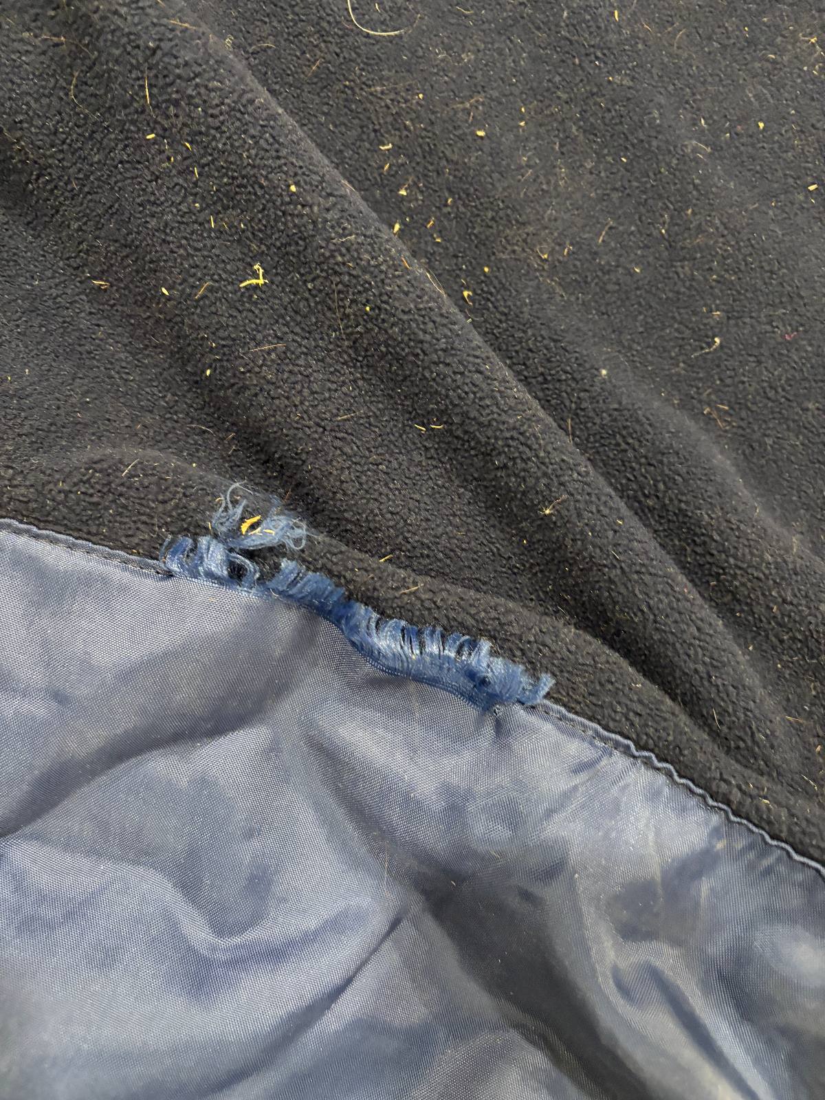 USED Schneider's Fleece Blanket/Cooler - 78"