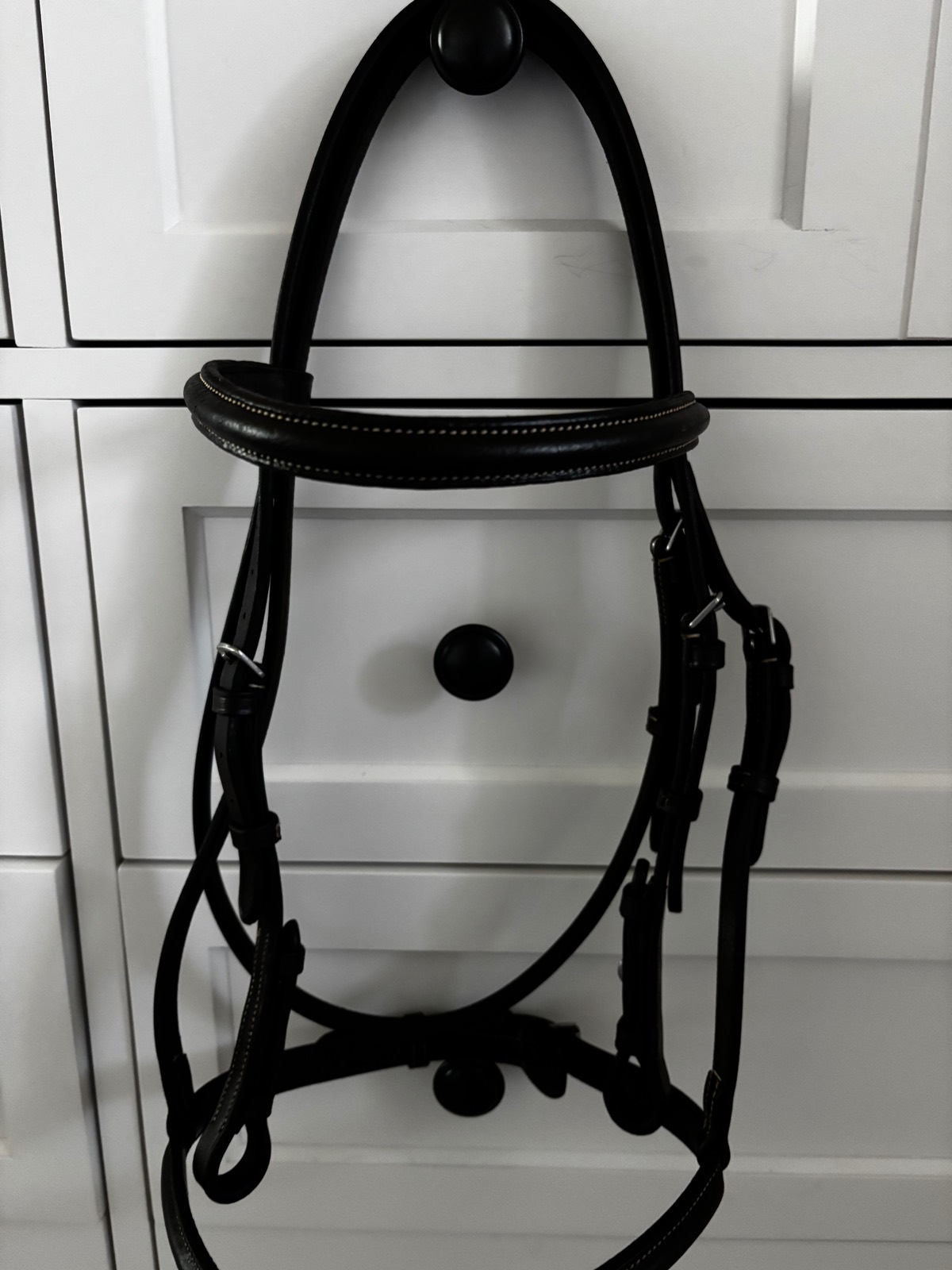 SMARTPAK cob sized havanna colored bridle