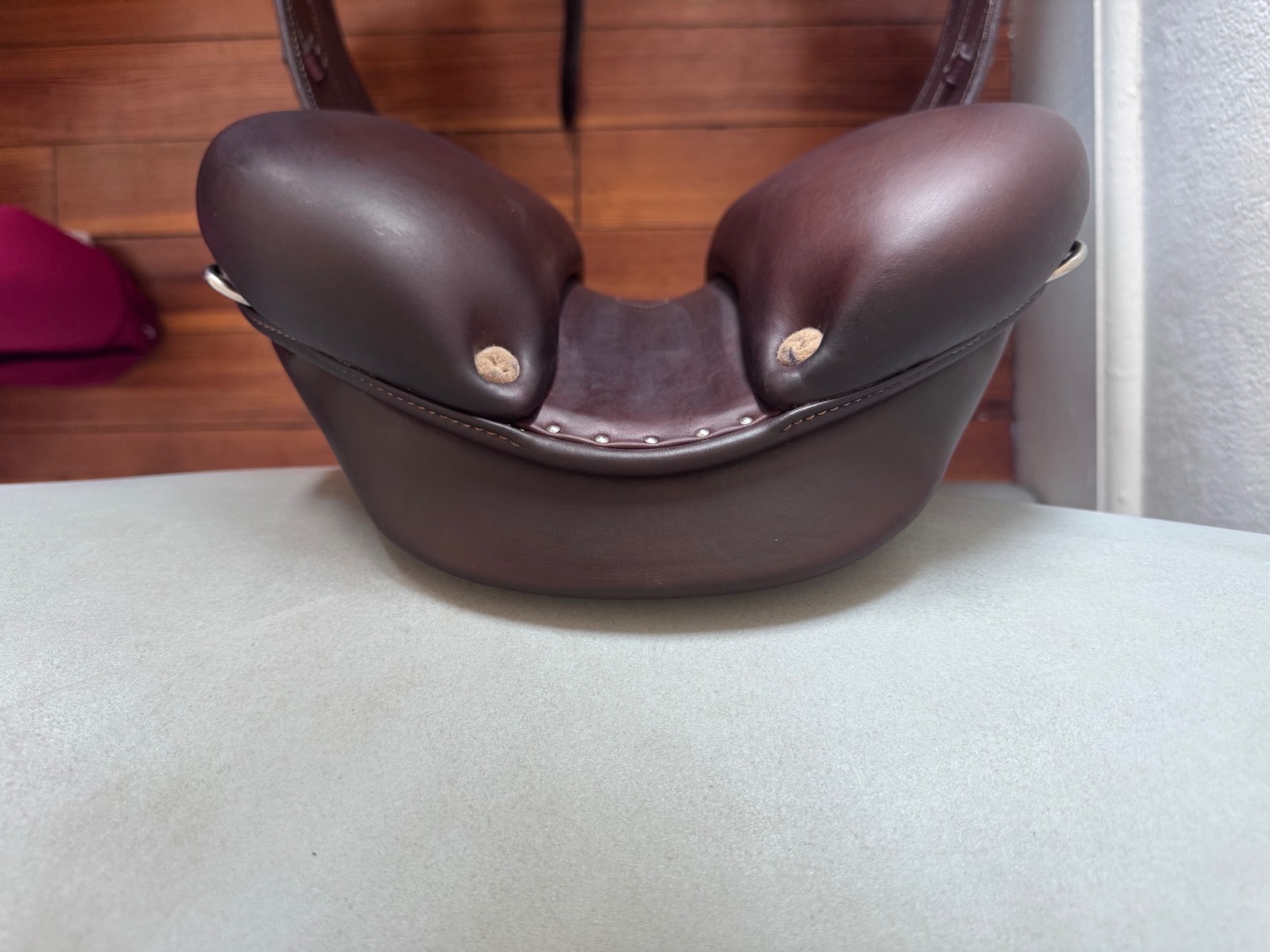 17.5" Antares Monoflap XC Saddle - 3A - Full Buffalo - Excellent!