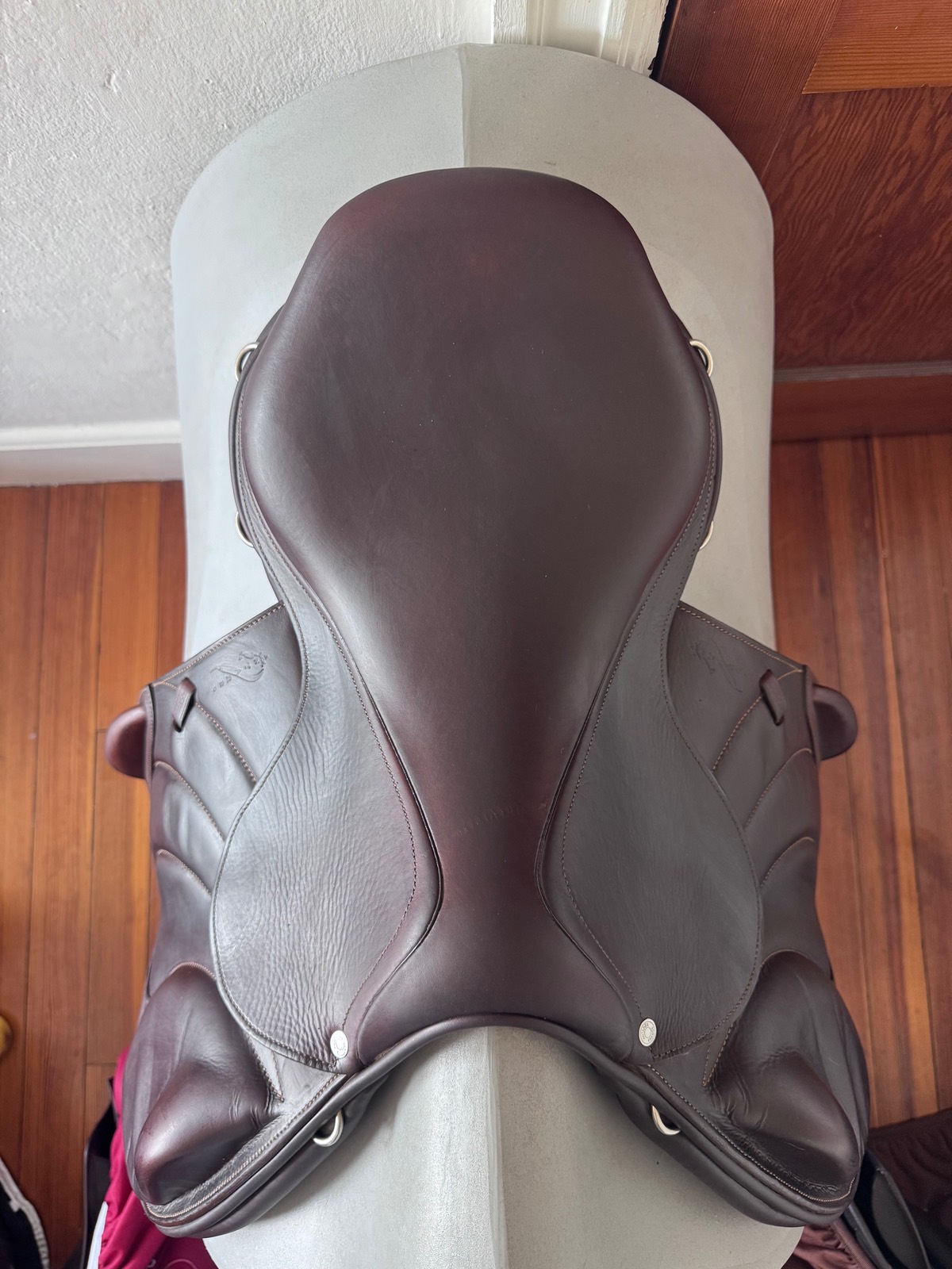 17.5" Antares Monoflap XC Saddle - 3A - Full Buffalo - Excellent!