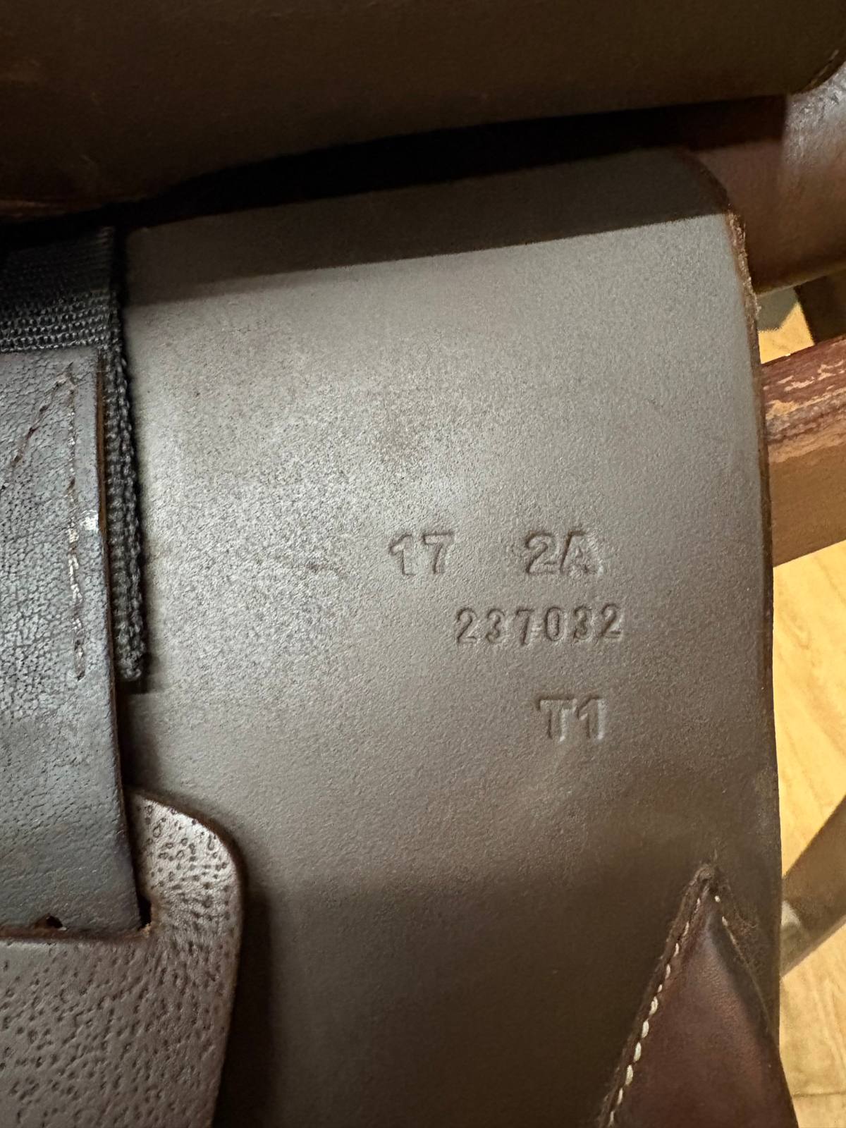 2023 2A Antares Spooner Saddle 17"