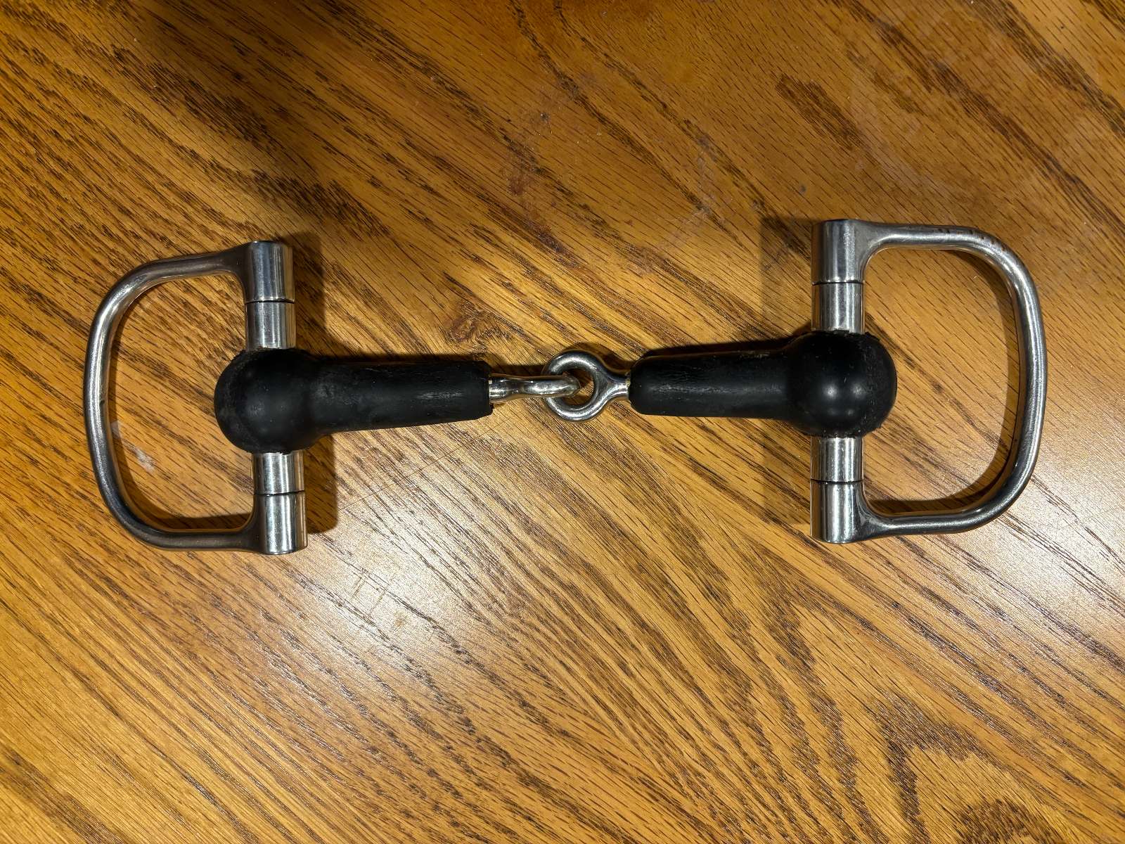 D-Ring Rubber Snaffle