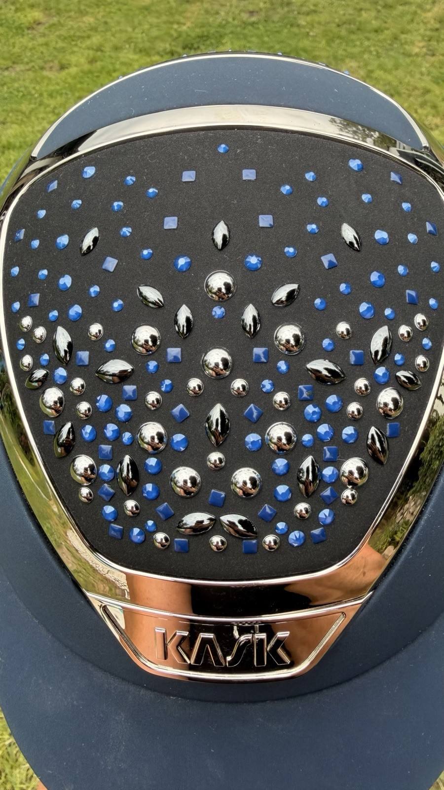 Kask Star Lady Swarovski Navy