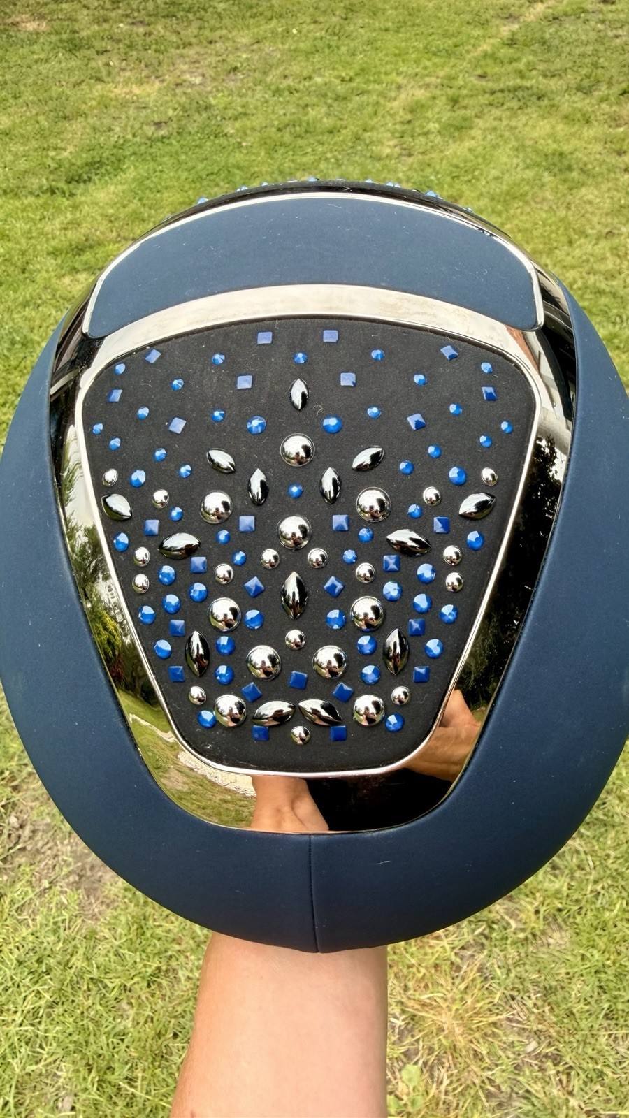 Kask Star Lady Swarovski Navy