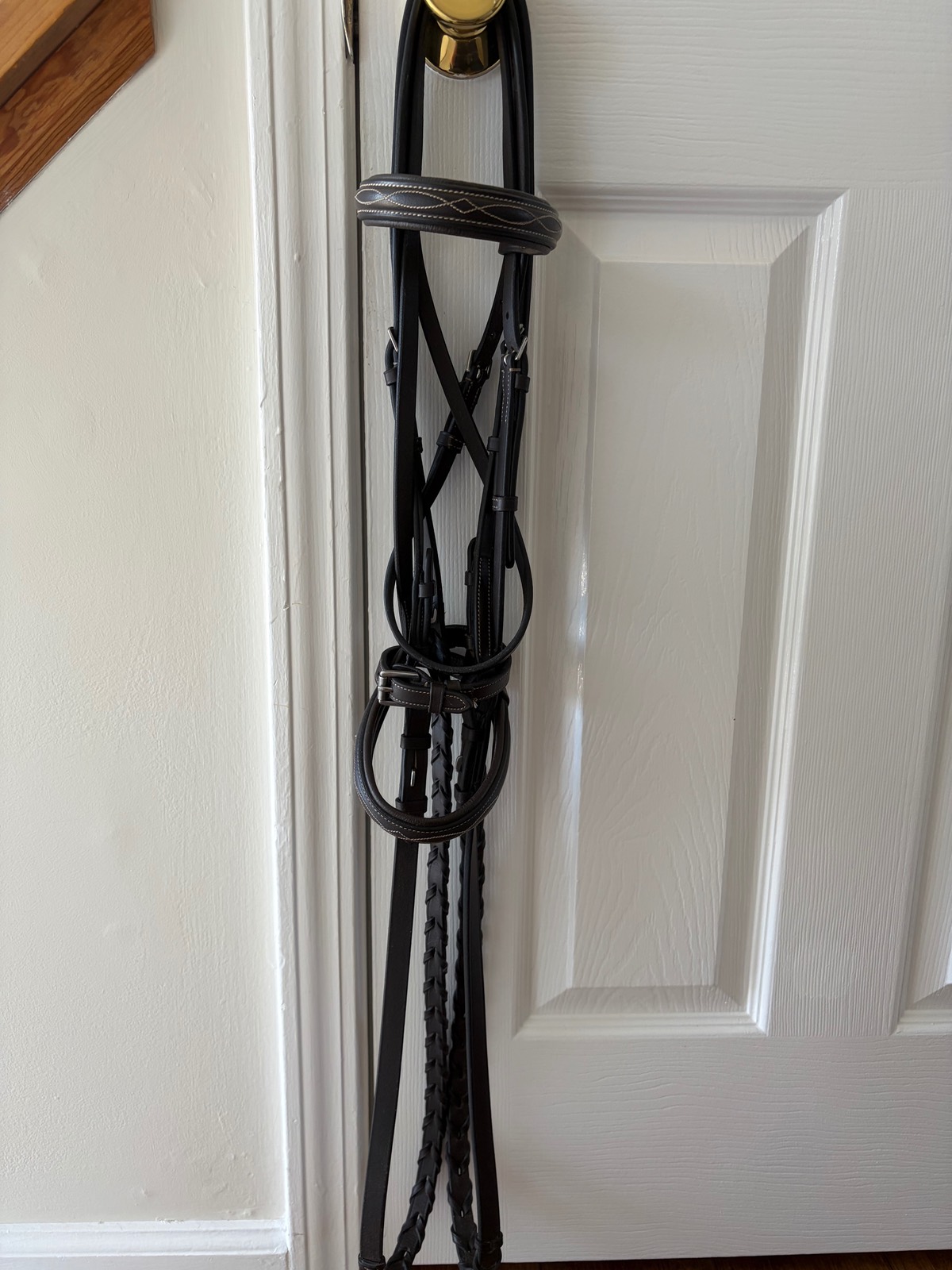 Suffolk Hunter Fancy-Stitched Bridle