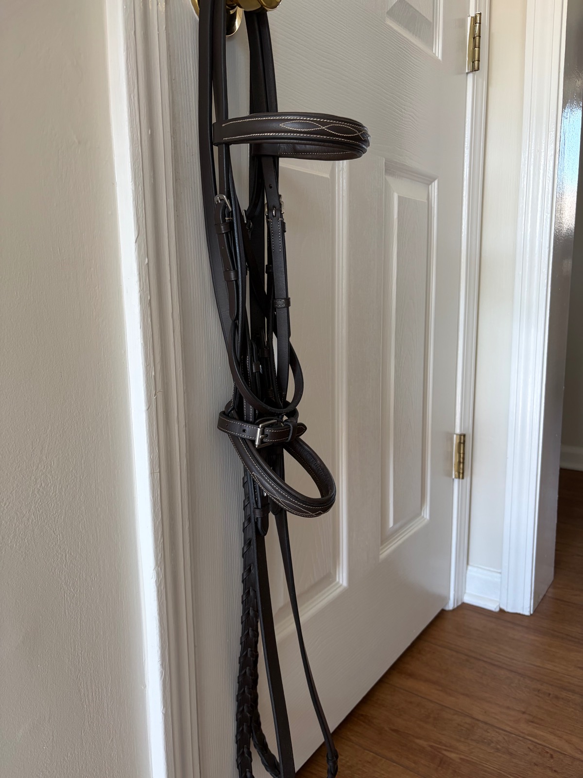 Suffolk Hunter Fancy-Stitched Bridle