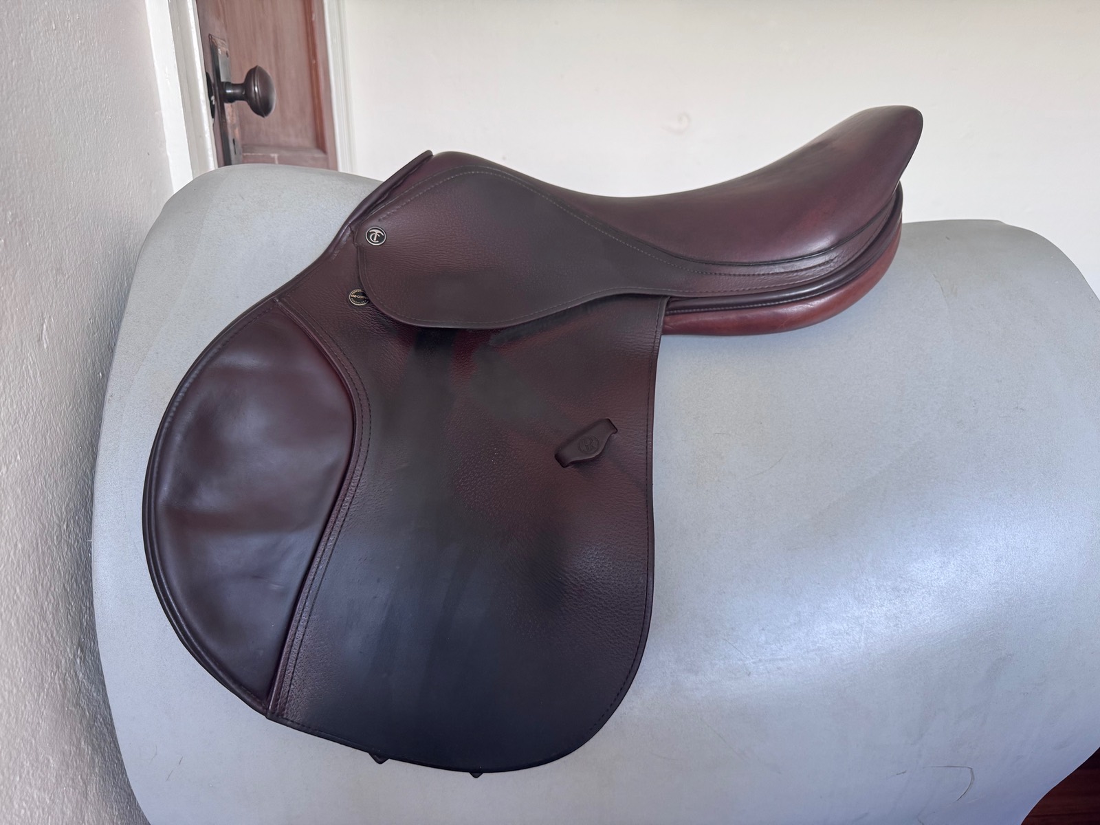 18.5" / 18" Tad Coffin TC2 Smart Ride / SmartRide Saddle - 2012 - Grain / Calf