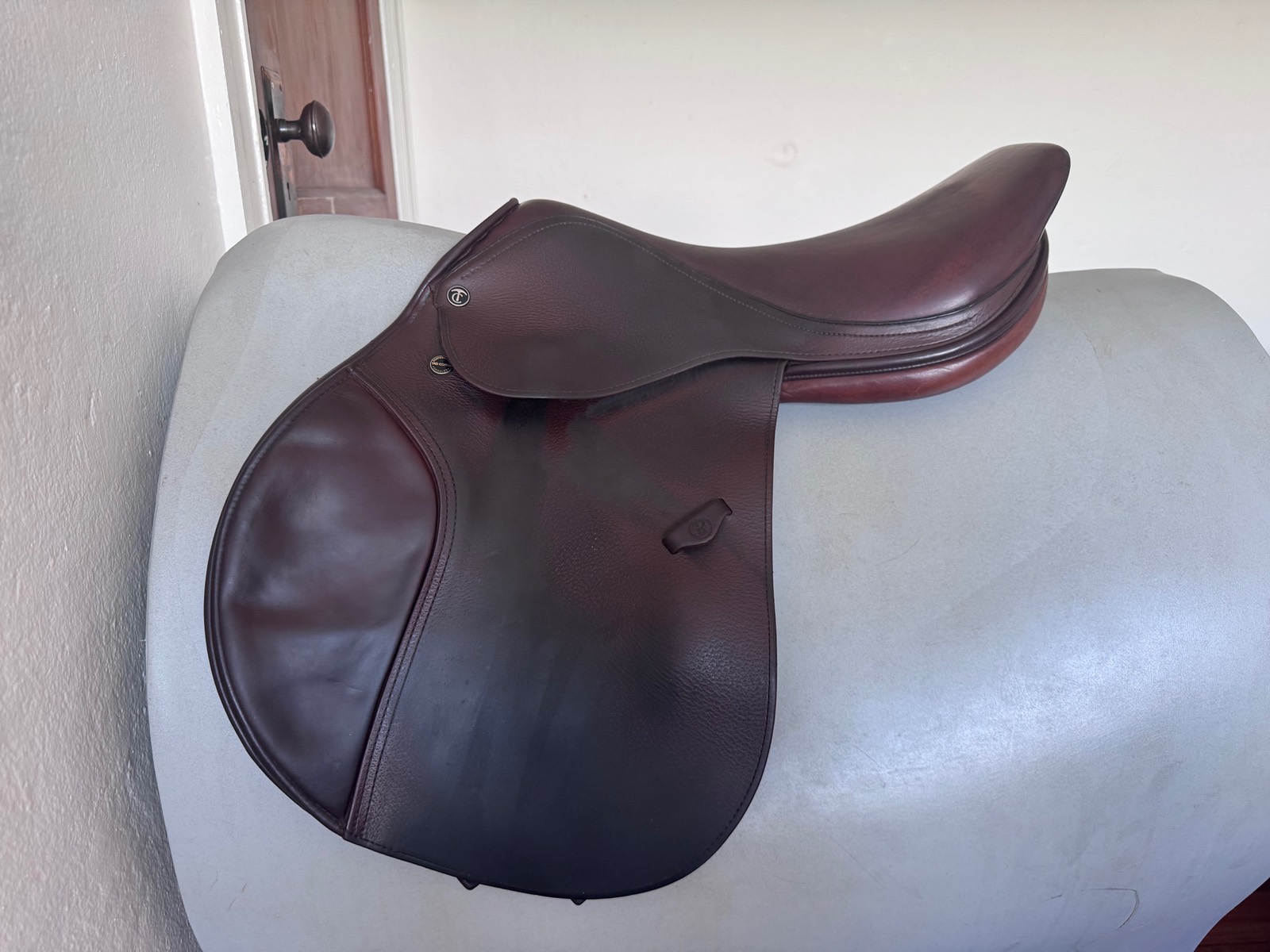 18.5" / 18" Tad Coffin TC2 Smart Ride / SmartRide Saddle - 2012 - Grain / Calf