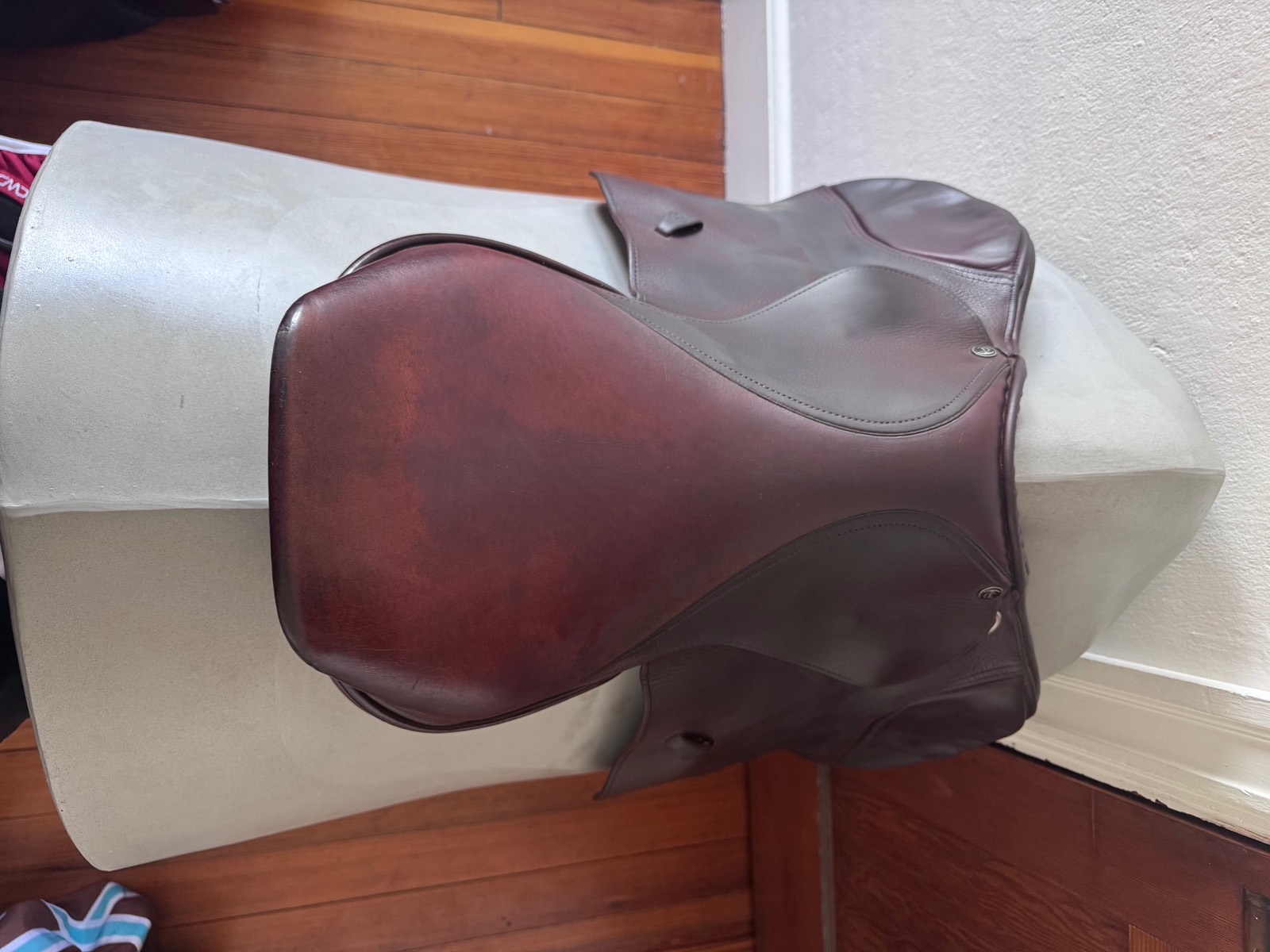 18.5" / 18" Tad Coffin TC2 Smart Ride / SmartRide Saddle - 2012 - Grain / Calf