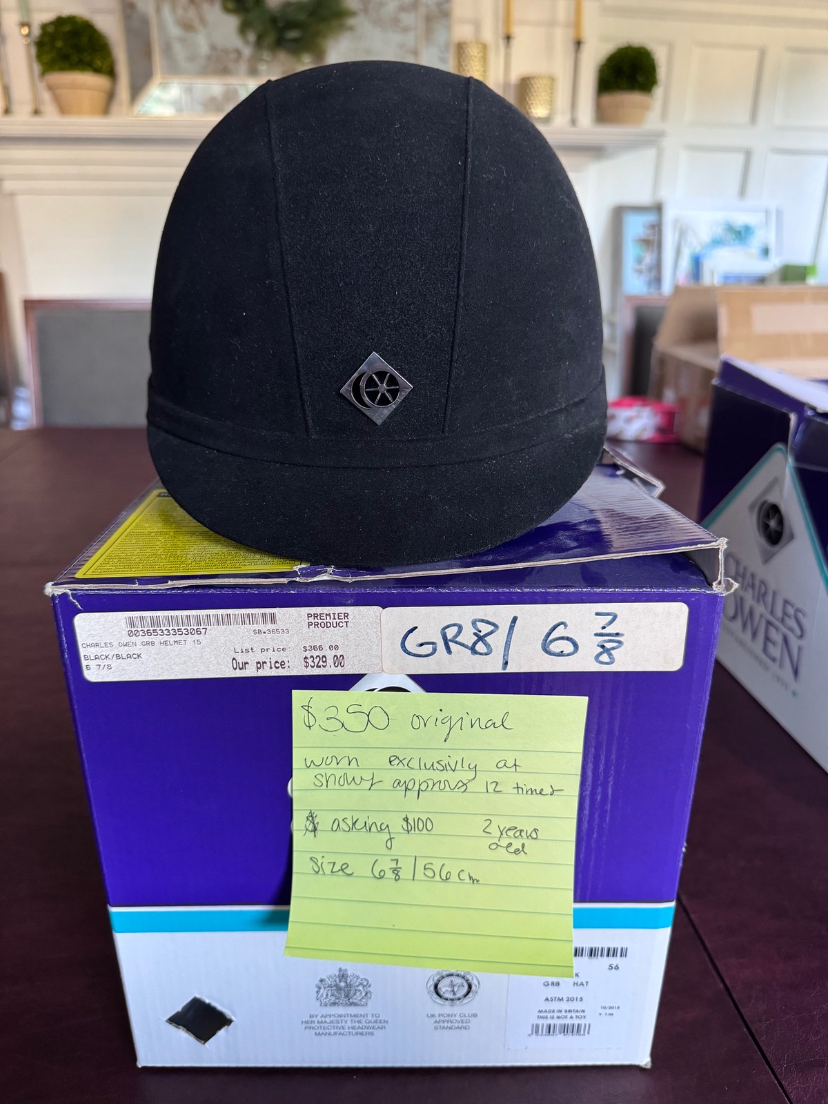 CHARLES OWEN Helmet