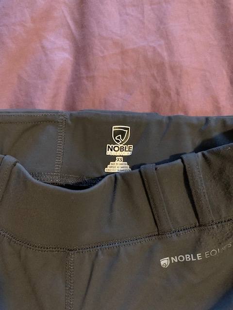 NOBLE OUTFITTERS RIDING BREECHES GREY , SIZE XS