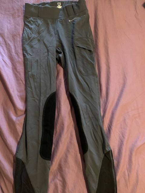 NOBLE OUTFITTERS RIDING BREECHES GREY , SIZE XS