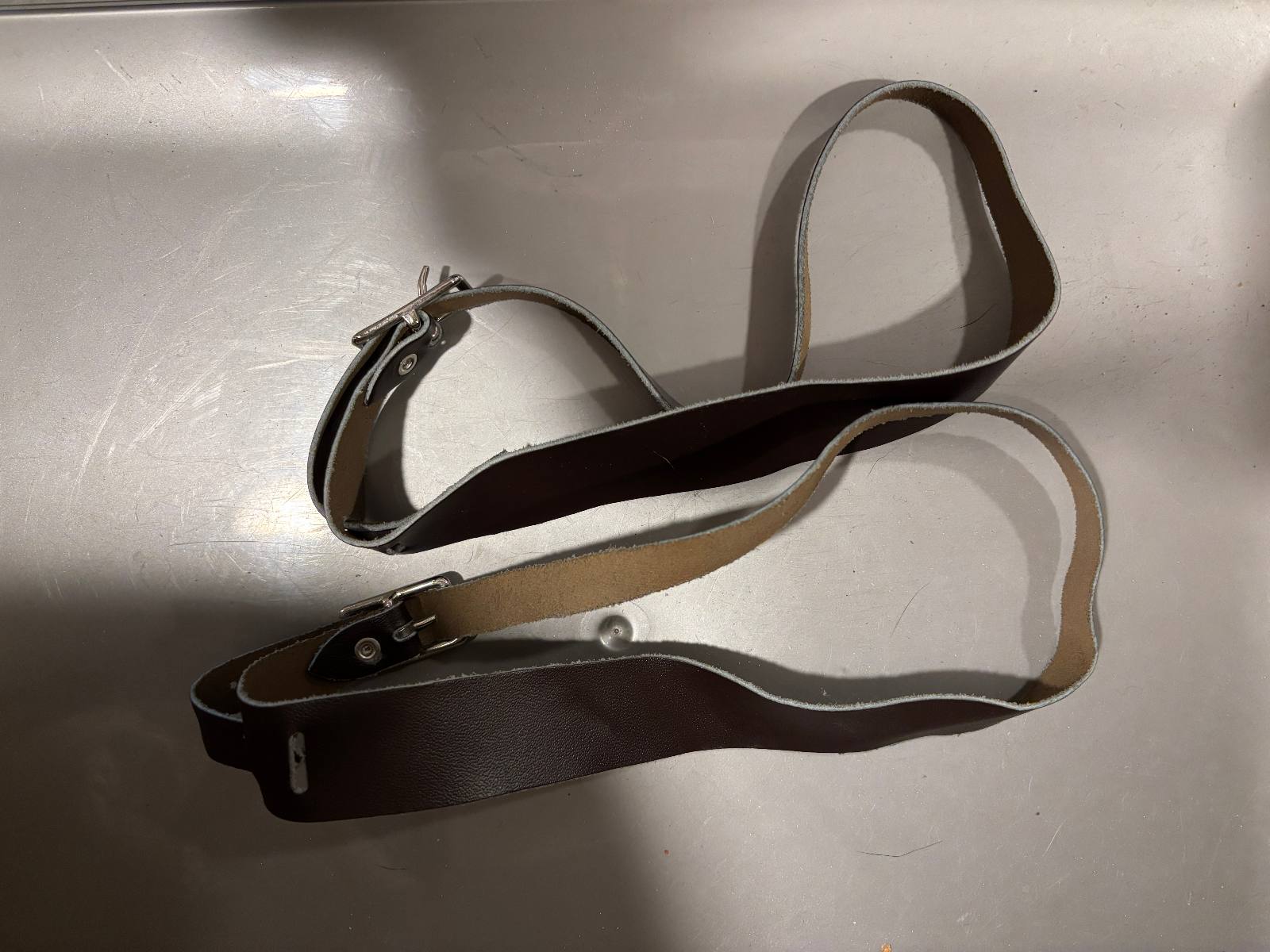 Brown Garter Straps for Showing