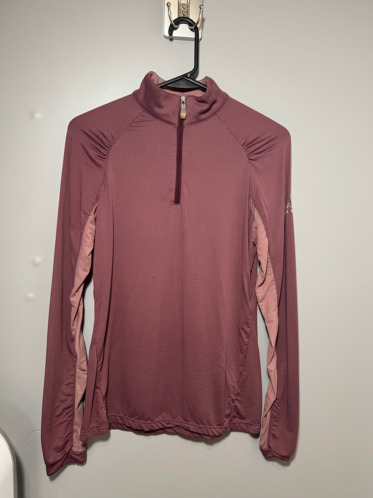 KASTEL 1/4 zip long sleeve small