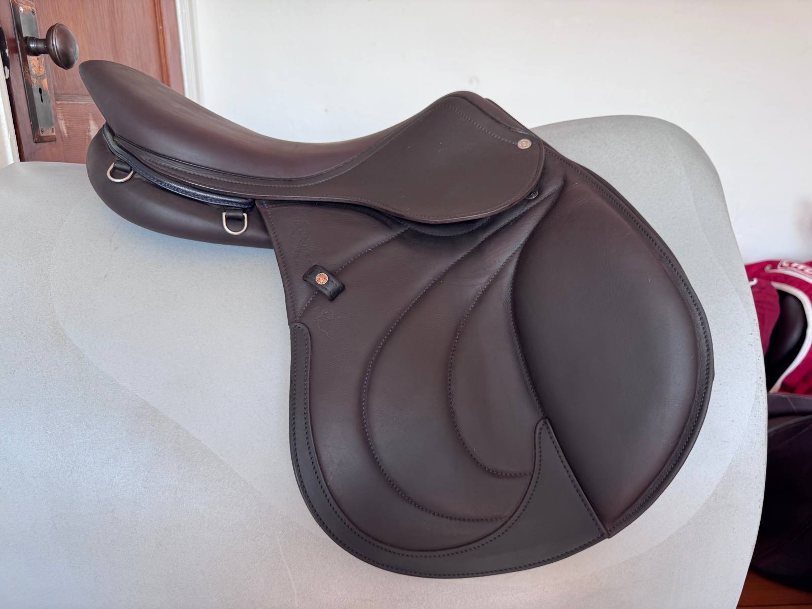 17.5" Antares Evolution-D Saddle - 2023 - 1N - Full Buffalo - STUNNING!