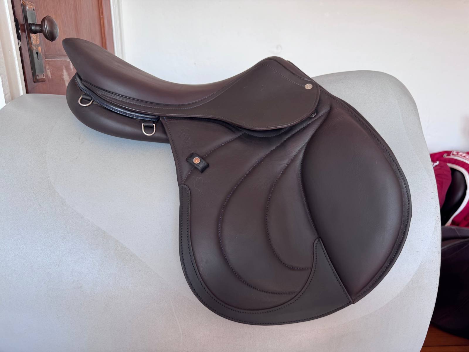17.5" Antares Evolution-D Saddle - 2023 - 1N - Full Buffalo - STUNNING!