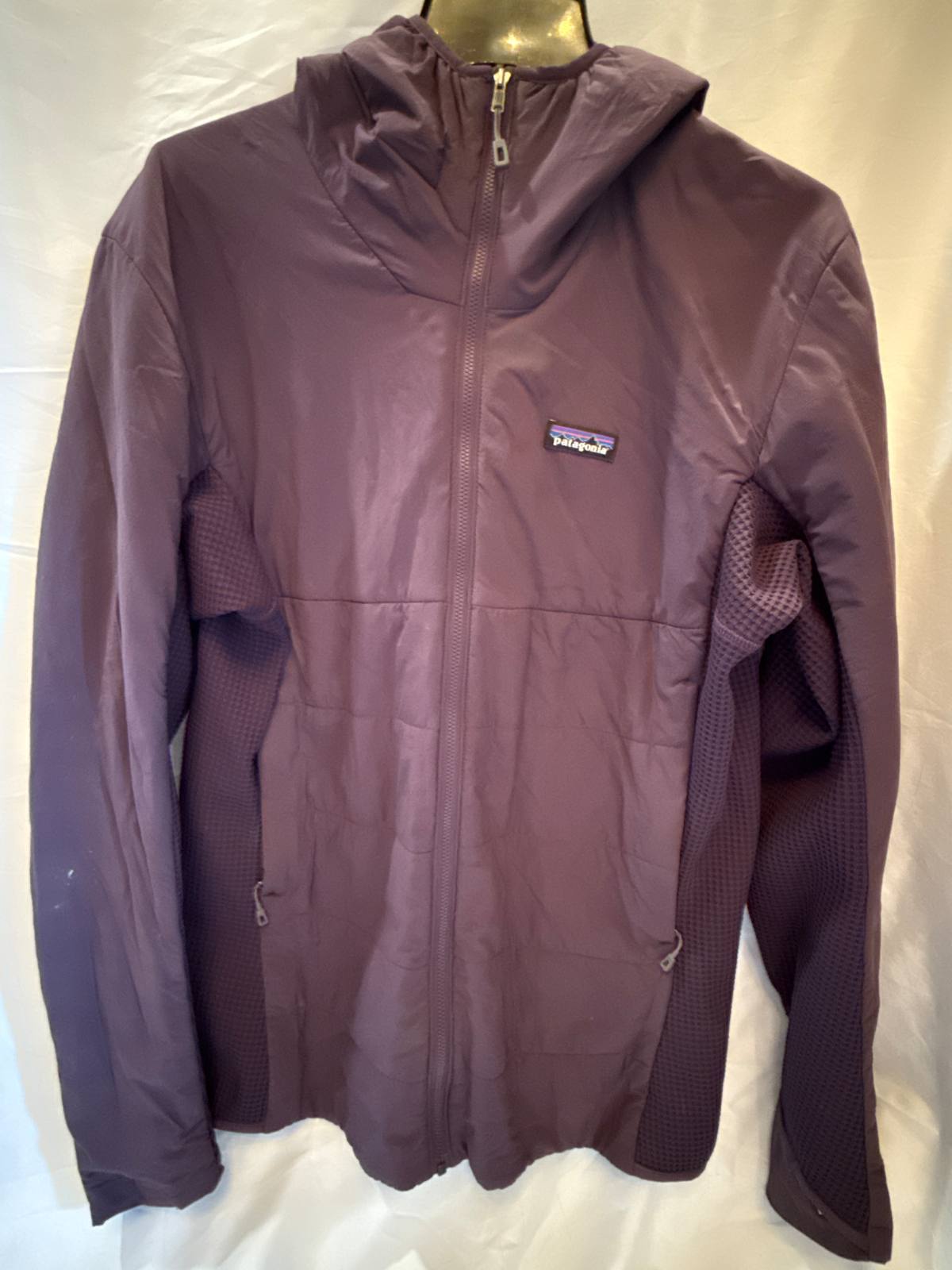 Patagonia Nano-Air Light Hybrid Hoody Jacket Men's L Purple