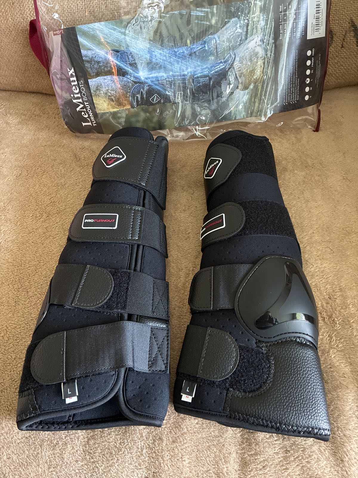 LEMIEUX Turnout Boots (L) Front Boots