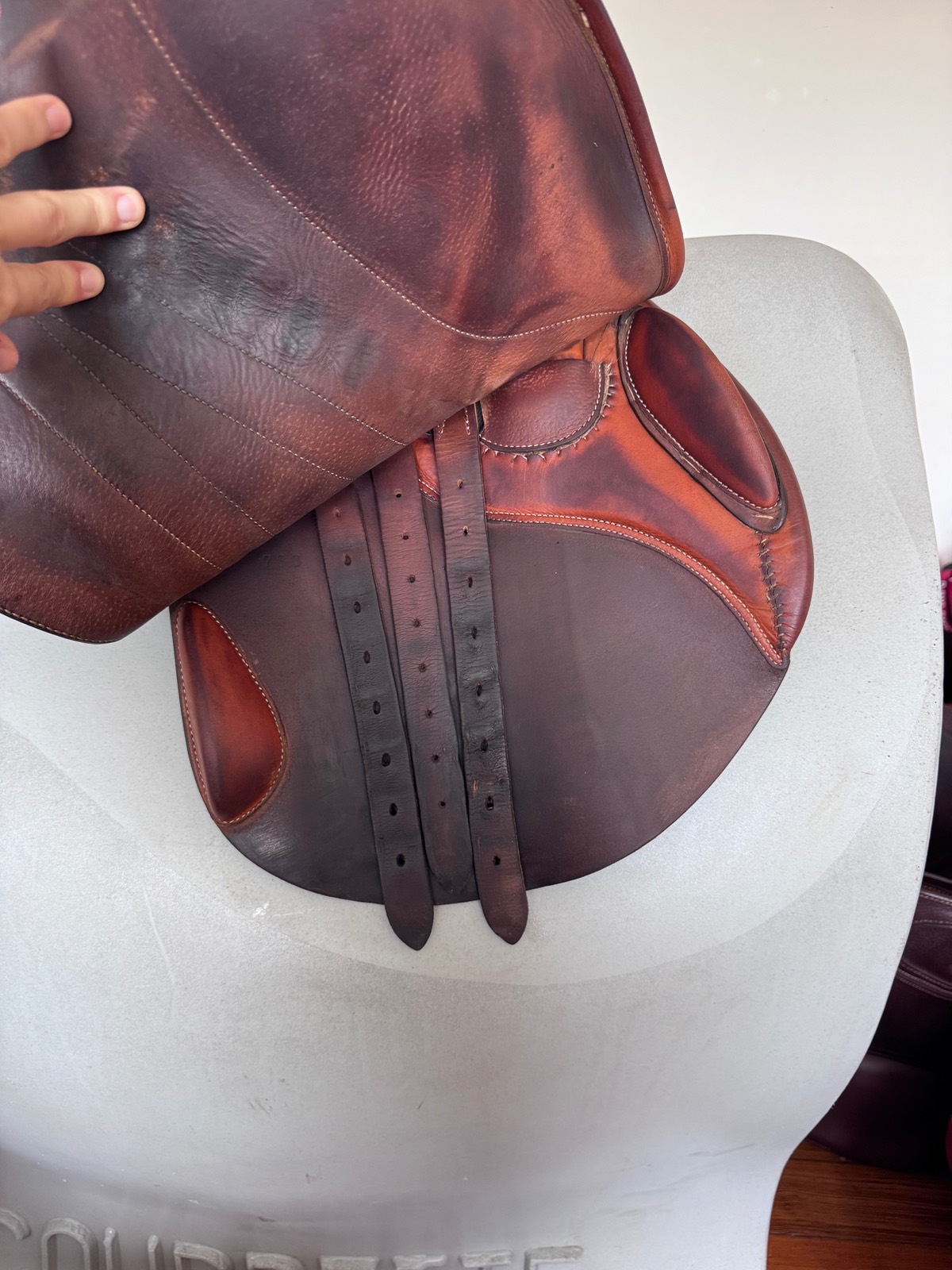 18" Butet Premium Saddle - 2016 - 2.25 - "P" Flat Seat - Full Calf!