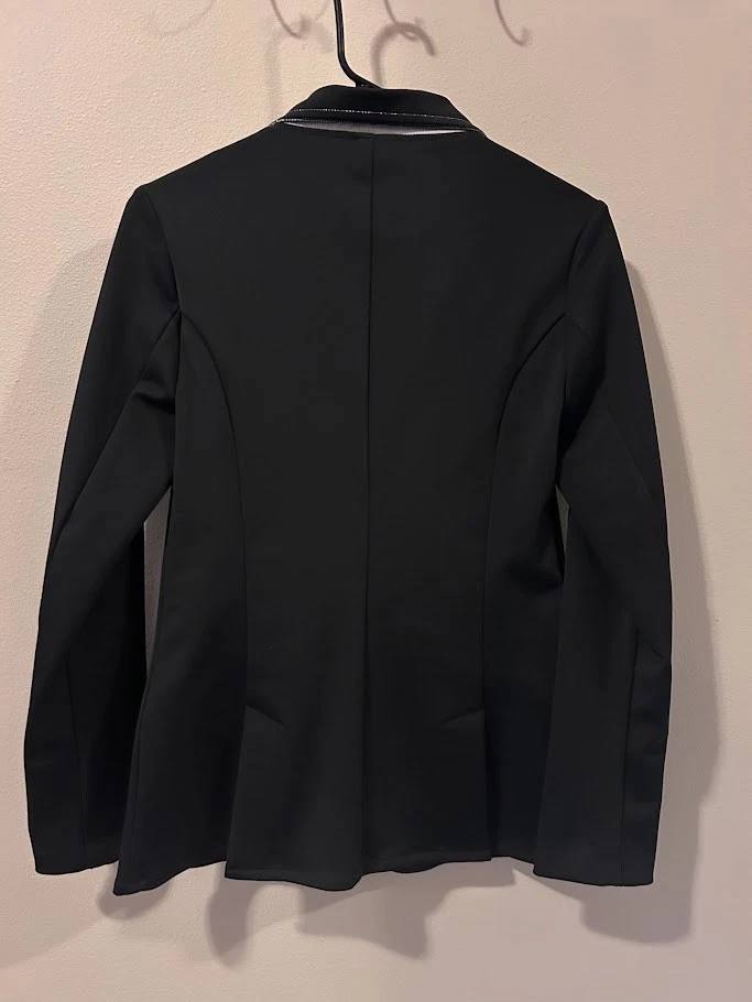 Harcour Equestrian Cella Womens Show Jacket - Black/Medium