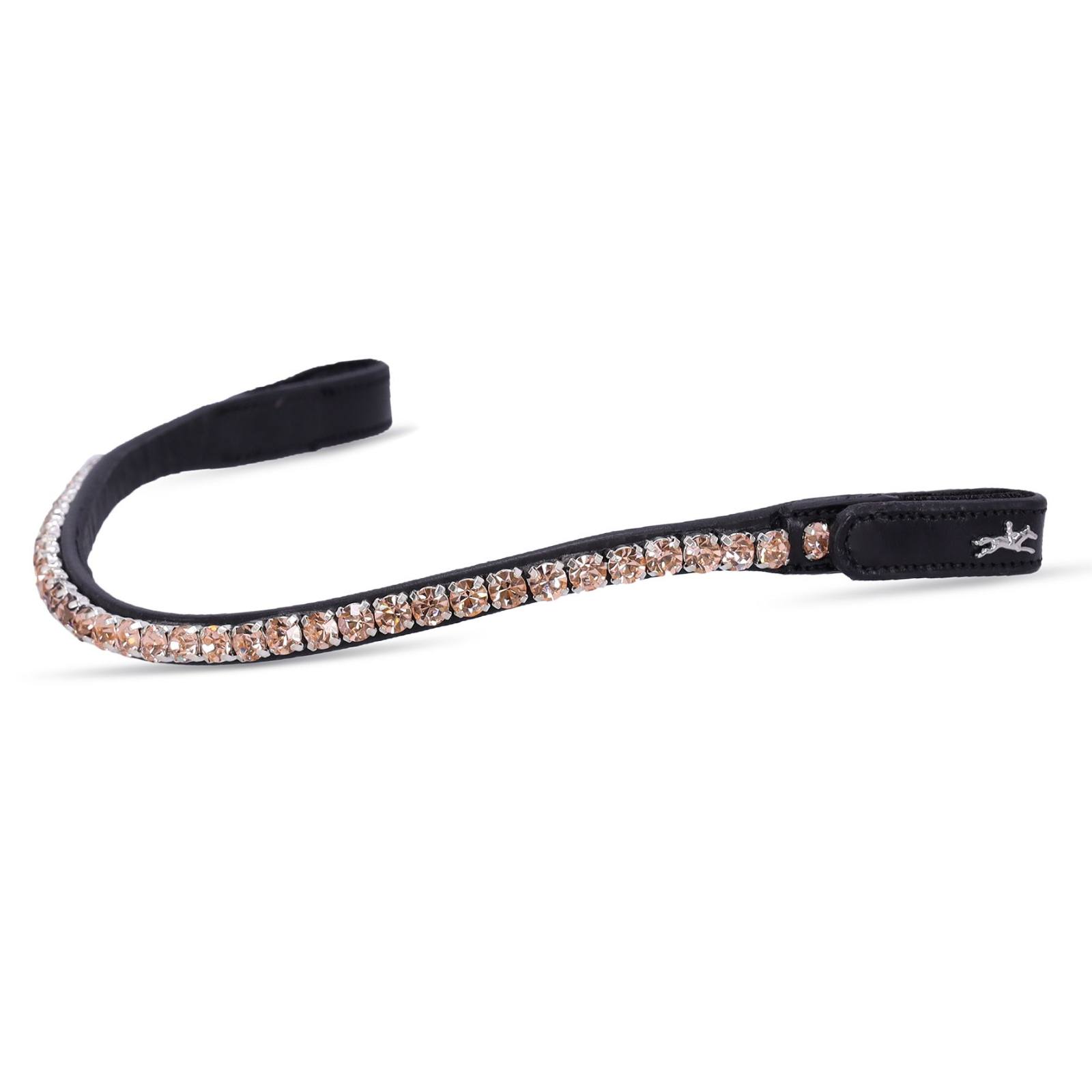SCHOCKEMOHLE Sienna Crystal Browband