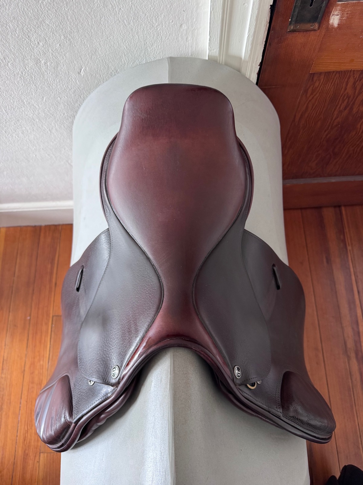 17.5" Tad Coffin A5 Performance Saddle - Grain / Calf