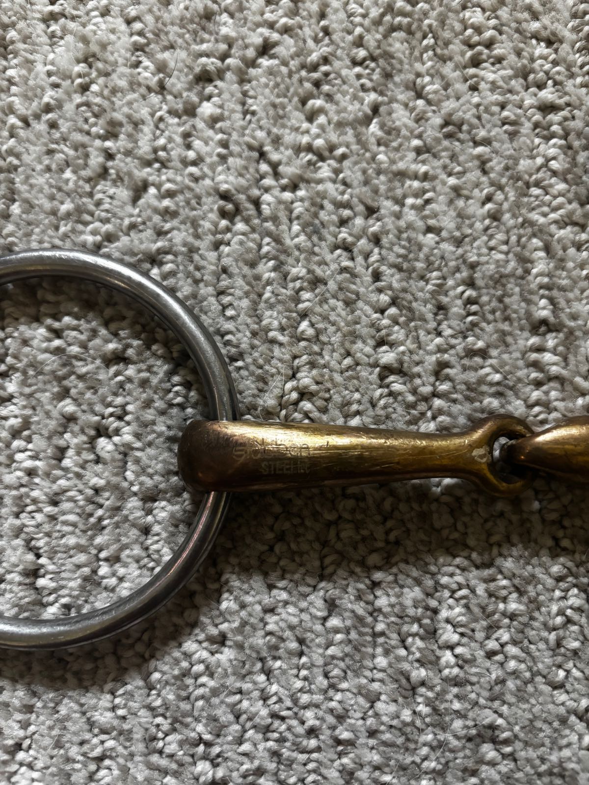 STUBBEN loose ring snaffle 5 1/4