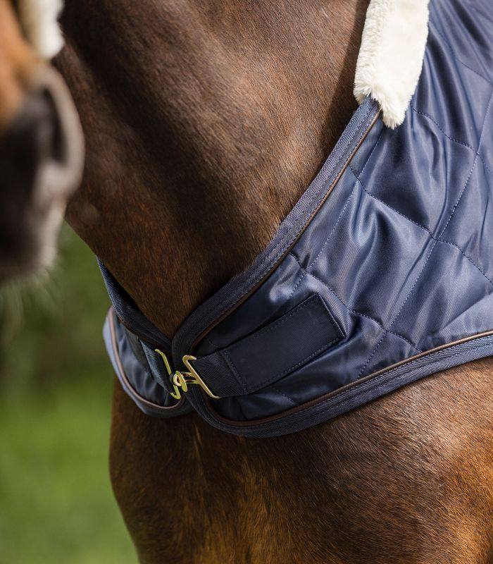 WALDHAUSEN Exclusive Horse Walker Rug/Sheet 50G - Fur Lined - 155cm Night Blue - NEW