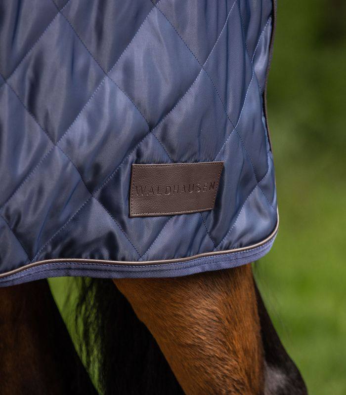 WALDHAUSEN Exclusive Horse Walker Rug/Sheet 50G - Fur Lined - 155cm Night Blue - NEW