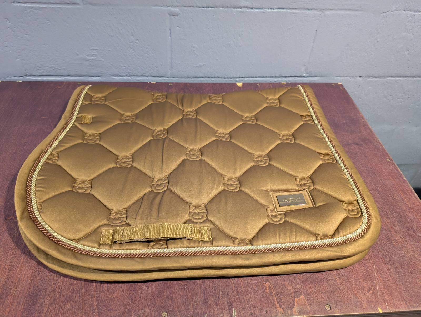 EQUESTRIAN STOCKHOLM Champagne  Jump Saddle Pad