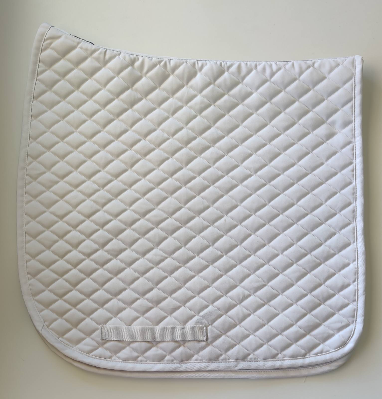 TuffRider White Dressage Saddle Pad Full Used