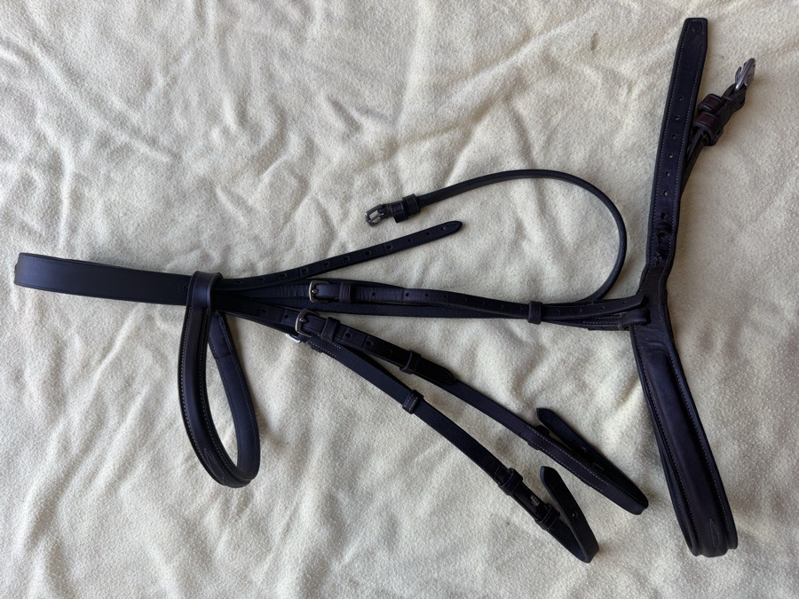 fancy stitch hunter bridle