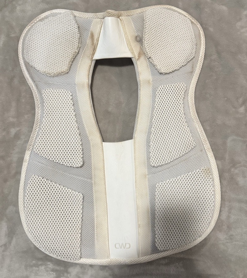 CWD half pad/ white with shims