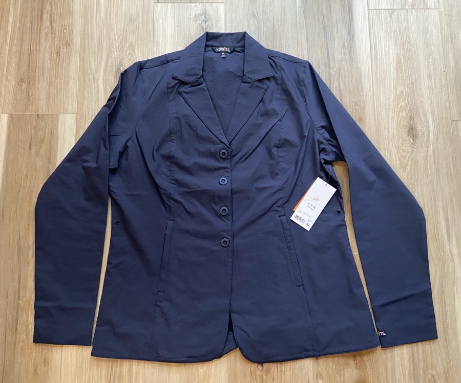 Kerrits Navy Show Coat XL