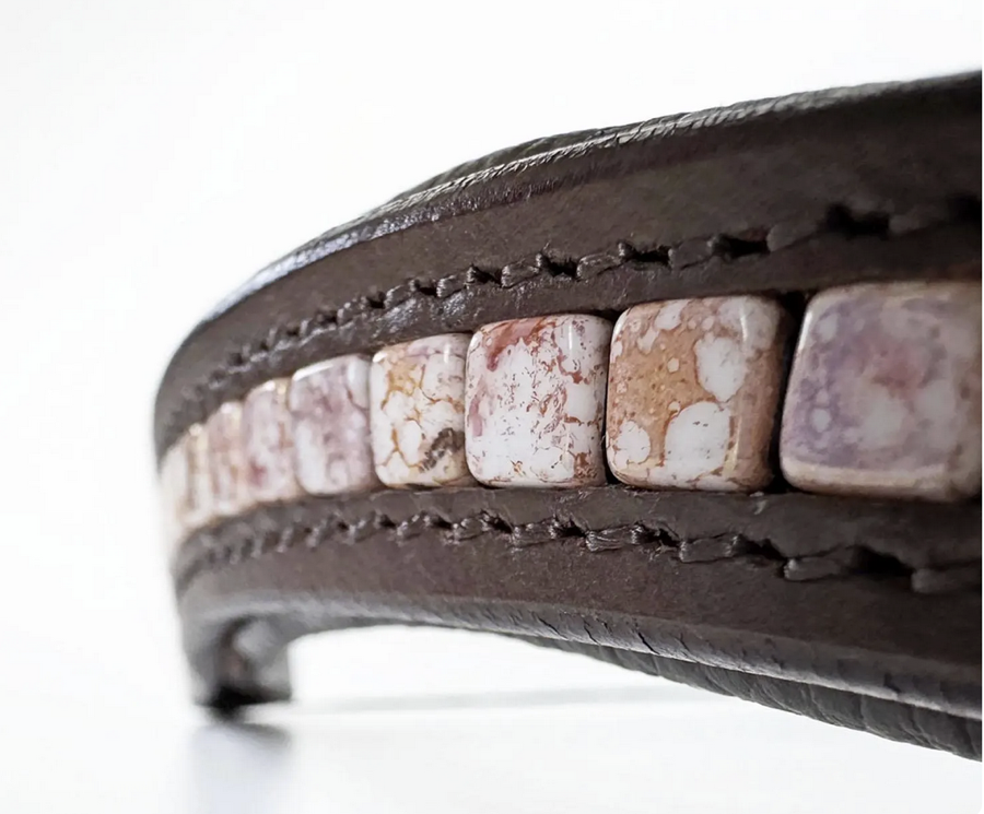 Rose Gold Beaded Browband