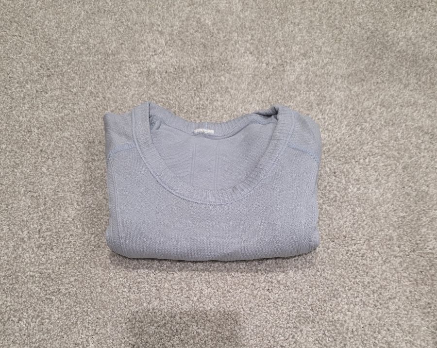 Amazon Streachy Blue Long Sleeve
