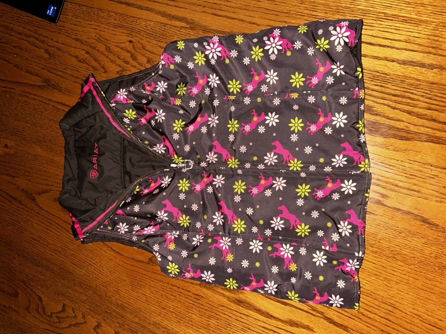  Kids reversible Ariat vest 