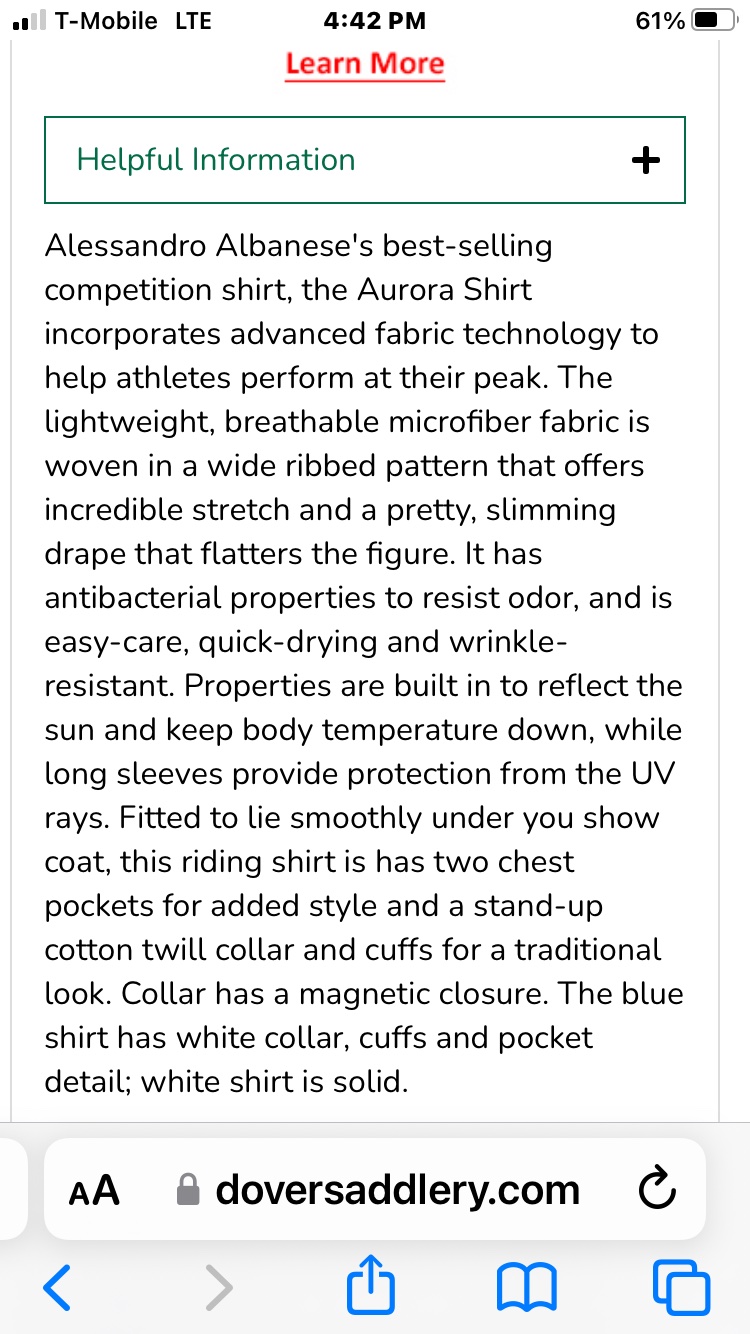 White Alessandro Albanese Aurora shirt