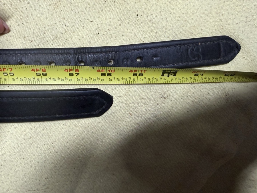 BATES Mismatched Stirrup Leathers