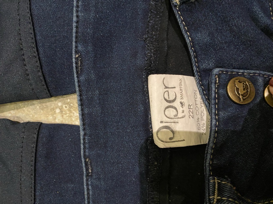 Stretch Denim Piper Breeches Size 22